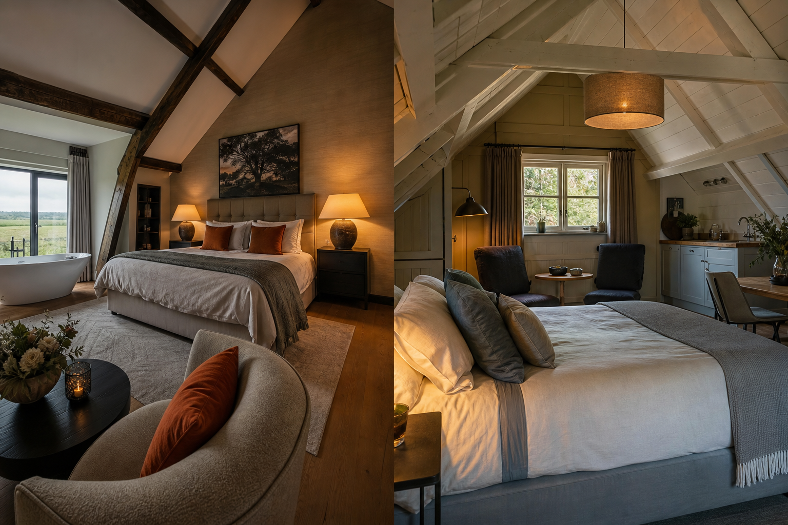 Die Suiten und das Landhaus im Vergleich: Welches passt zu euch?